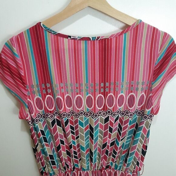 Laundry by Design 70's Style Patterened Dress - Picture 7 of 11